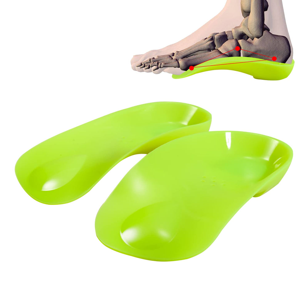 FiotSkep high arch inserts side view showing firm arch support for stability