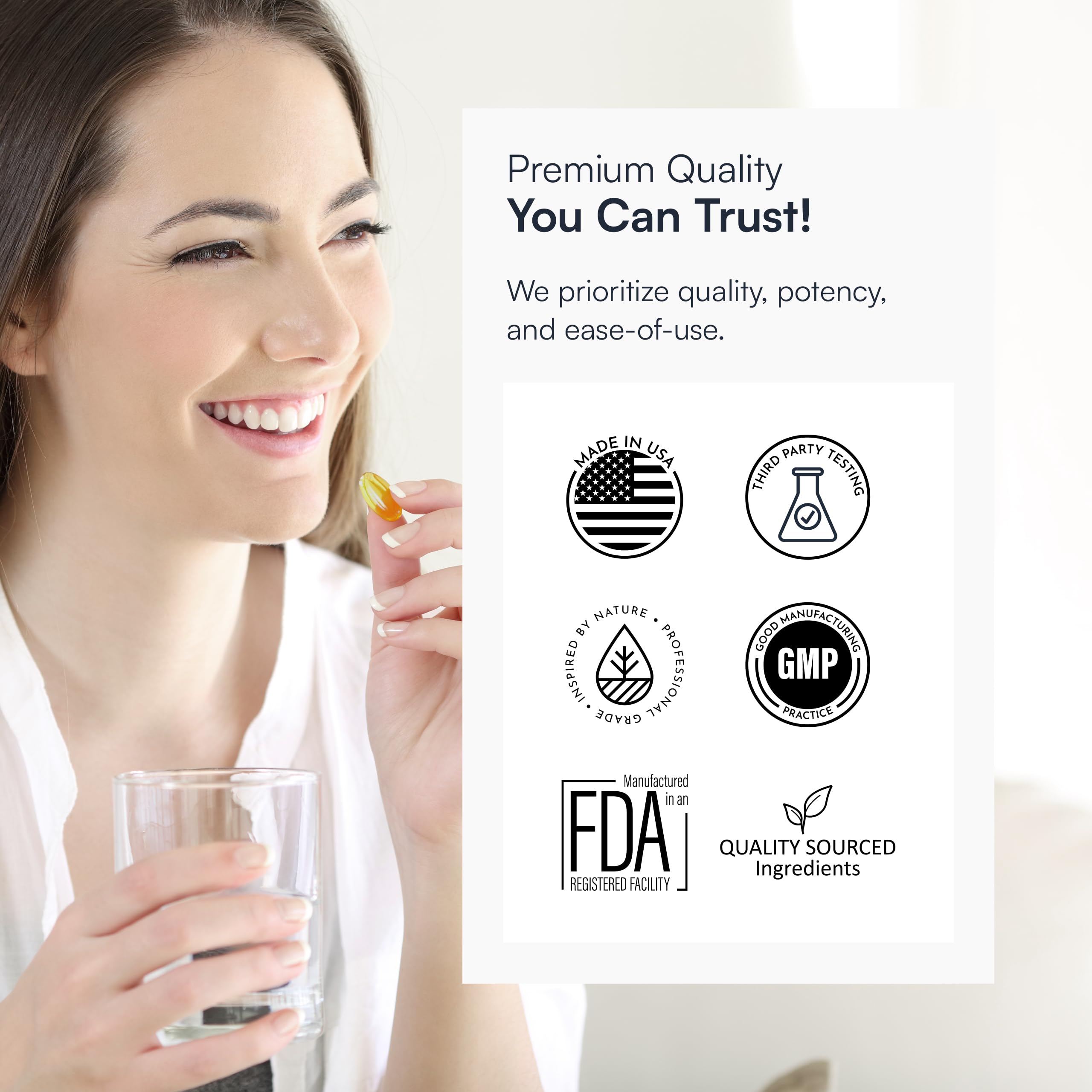FIQ Formula IQ packaging on shelf conveys trust and clean design for daily supplements