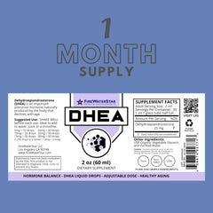 FireWATERSTAR DHEA drops being dispensed as a controlled pour for precise dosing.