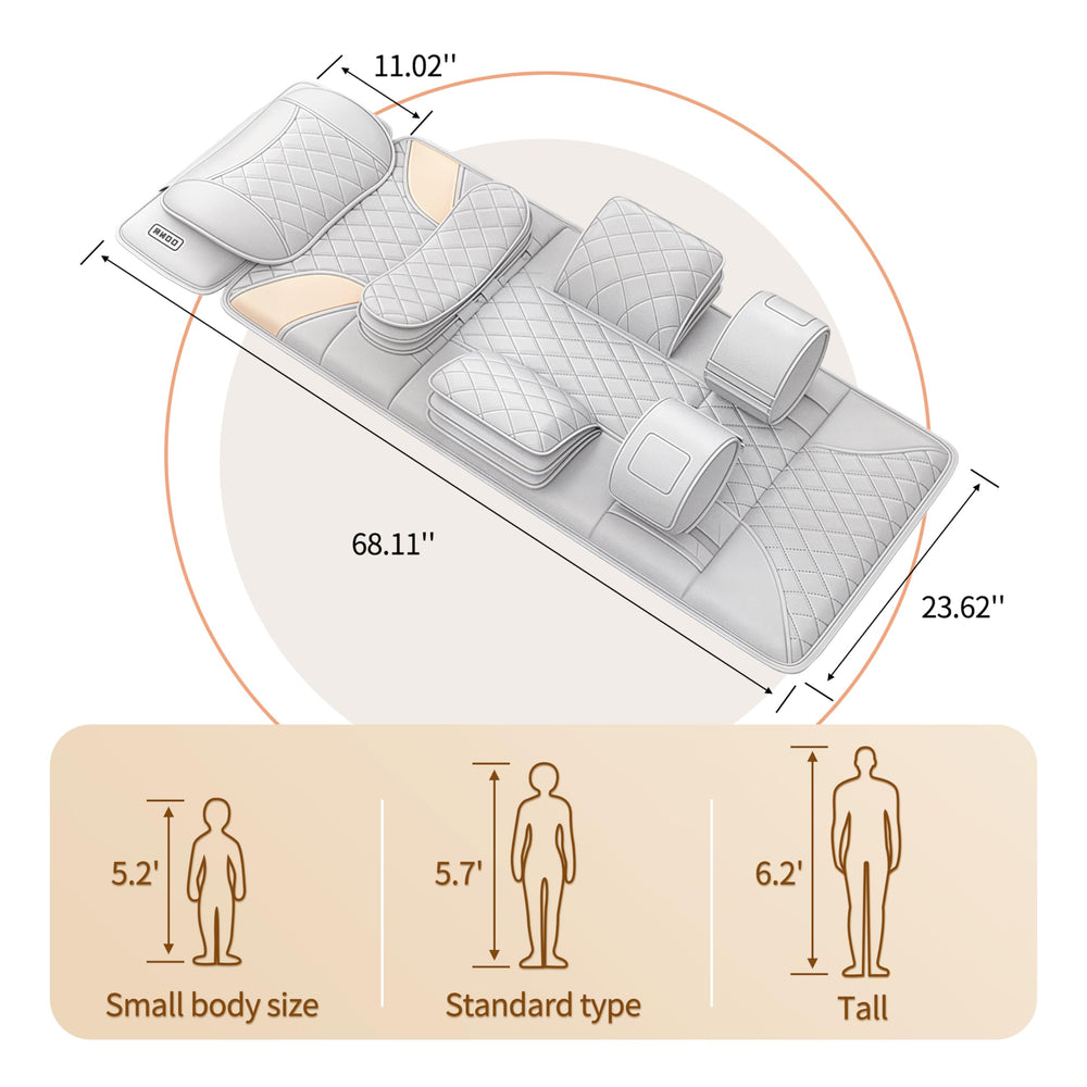 FIRRLUCO removable pillow enables adjustable neck comfort