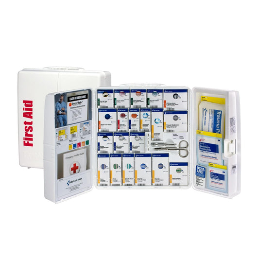 First Aid Only 1000-FAE-0103 front view of workplace cabinet for readiness