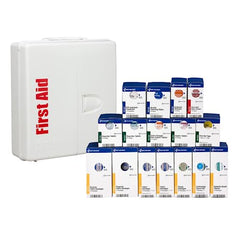 First Aid Only 1000-FAE-0103 interior with clearly labeled compartments for fast access