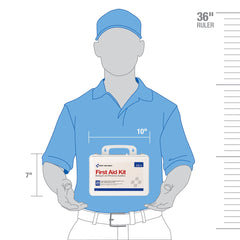 First Aid Only 223-G easy-access latches for fast retrieval