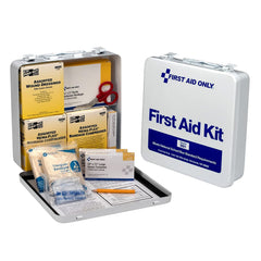 First Aid Only 50-Person Bus Kit supplies boxed for quick replenishment.