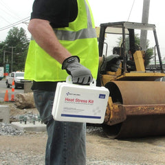 First Aid Only 5250 electrolyte drink mixes support hydration at job sites.