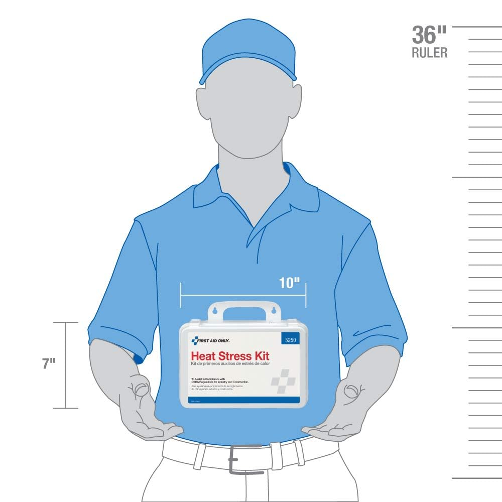 First Aid Only 5250 emergency blanket provides warmth and comfort during rest breaks.