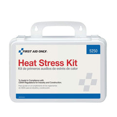 First Aid Only 5250 heat stress kit case with weatherproof design for outdoor worksites.