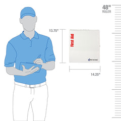 First Aid Only 746006 blue-bandage availability supports quick, clean wound care in kitchens.