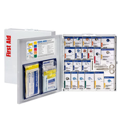 First Aid Only 746006 SmartCompliance cabinet front view for quick access in a busy kitchen.