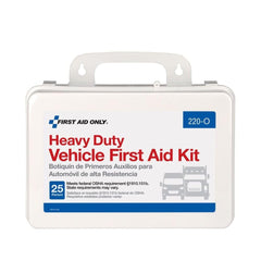 Antibiotic ointments and antiseptics included for basic wound care.