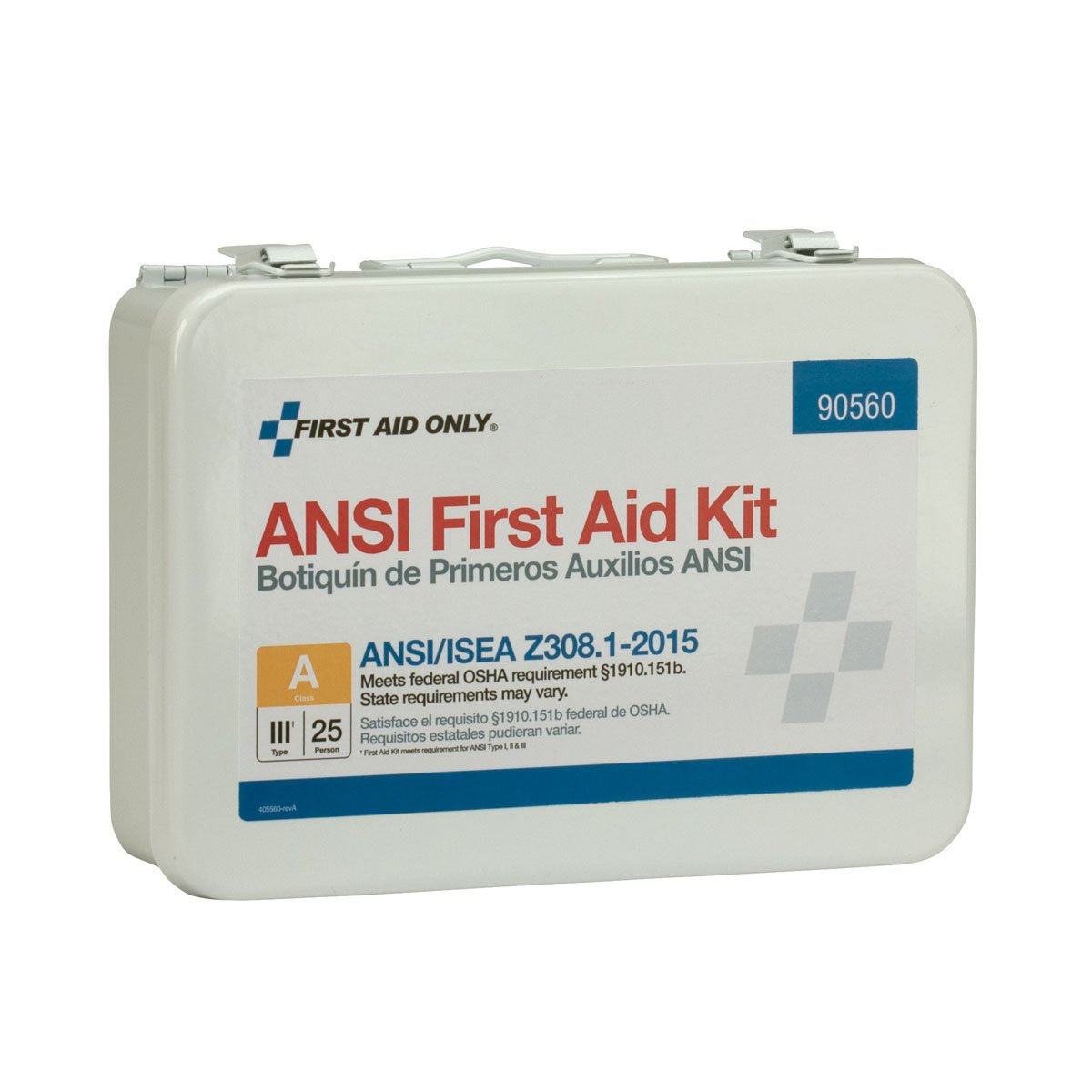 First Aid Only 90560 compartment storage keeps supplies organized
