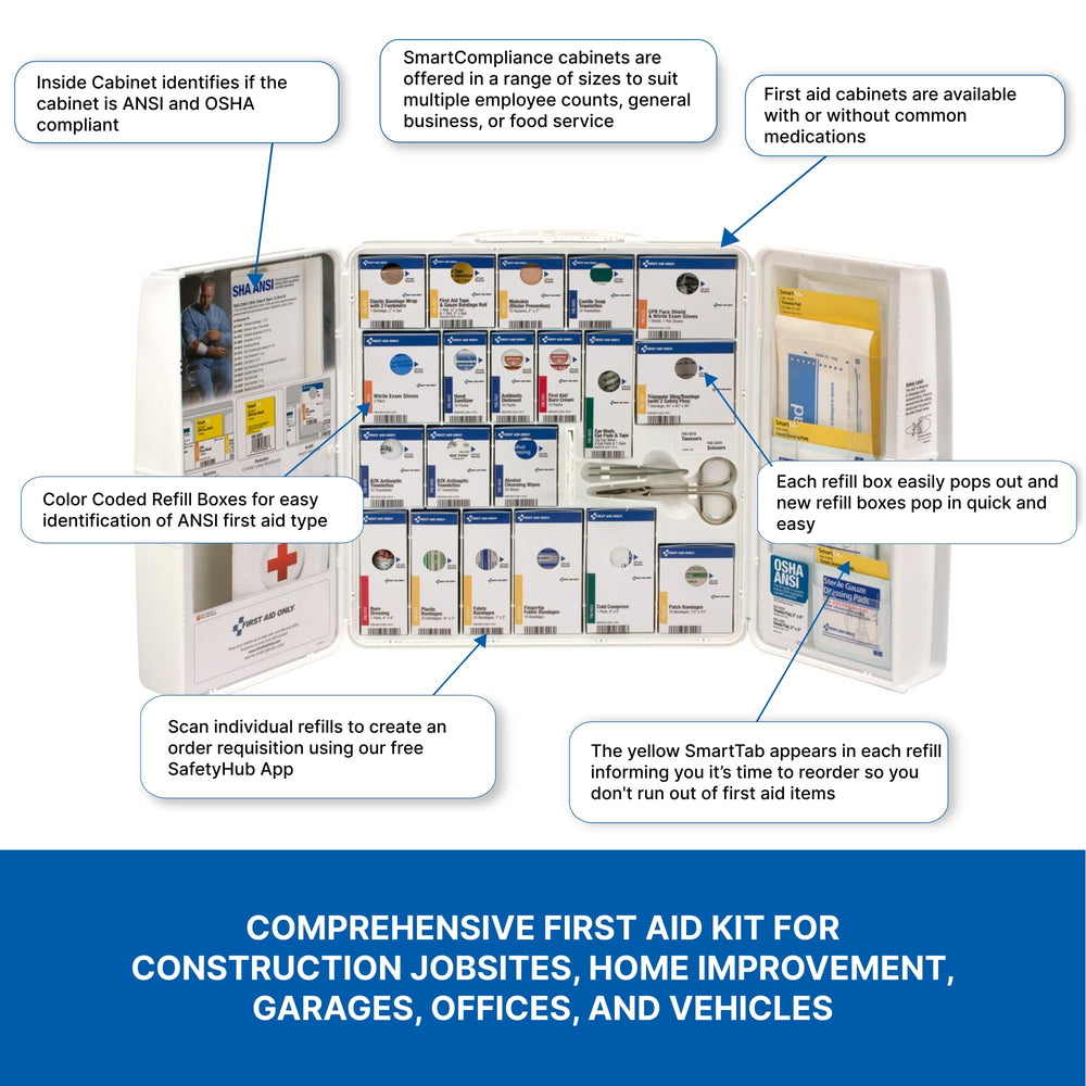 First Aid Only 90580 expansion pocket enables customization of your kit.