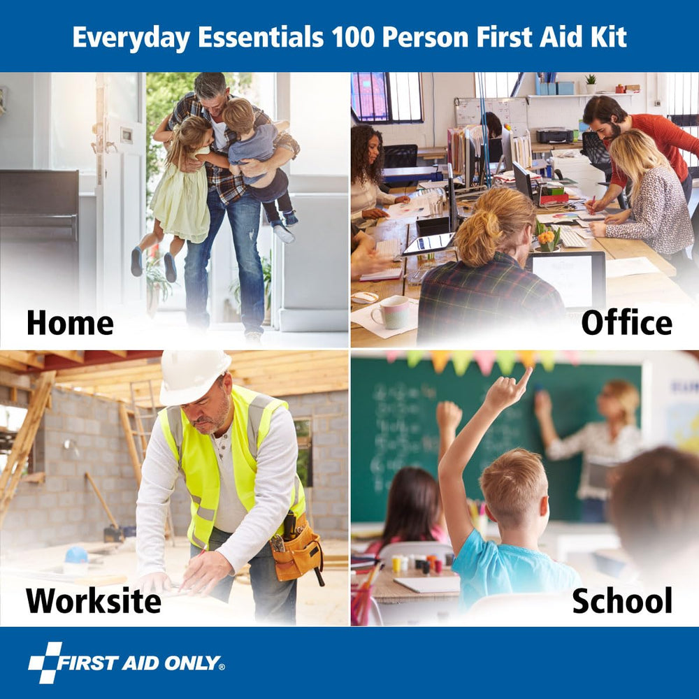 First Aid Only 91247 ergonomic handle enables easy transport.