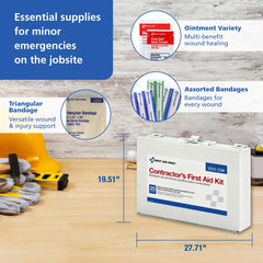 First Aid Only 9302-25M BZK towelettes for fast surface cleaning