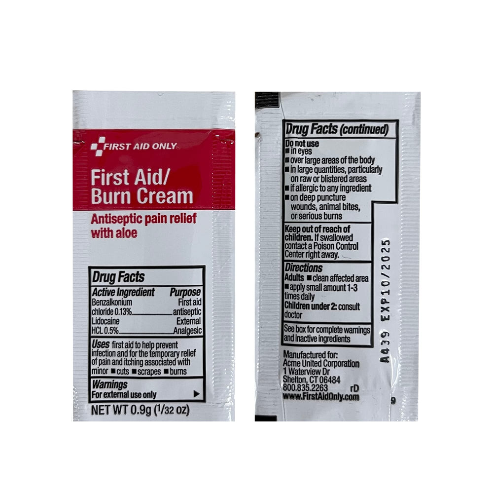 First Aid Only 9302-25M disposable gloves for hygienic care