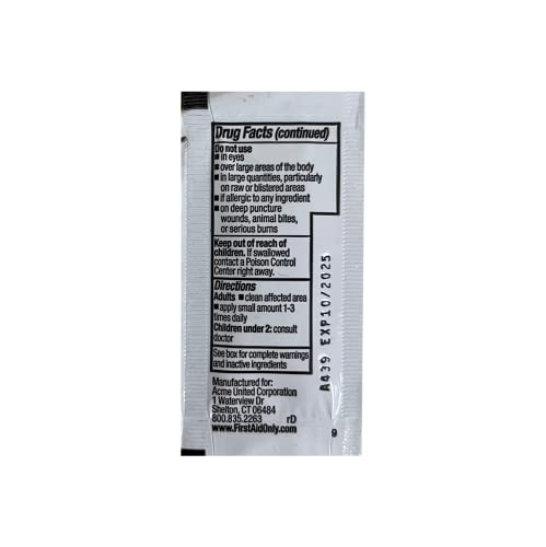 First Aid Only 9302-25M tweezers for precise debris removal