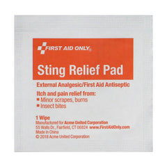 First Aid Only compact kit refill pack storage-ready for spaces.