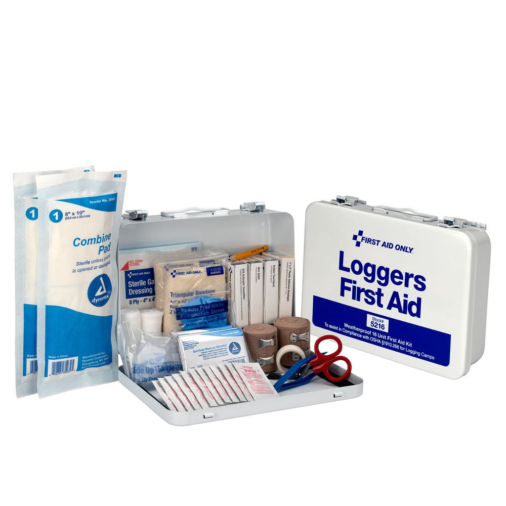 First Aid Only CPR shield and gloves for safe emergency response.