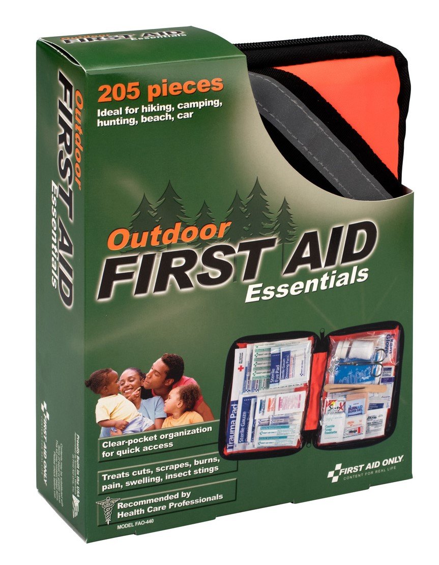 First Aid Only FAO-440 burn relief and antiseptics support minor injuries.