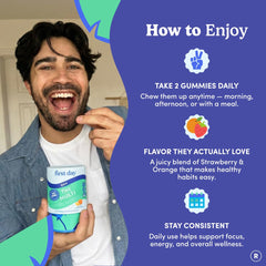 First Day immunity support graphic emphasizing immune wellness potential