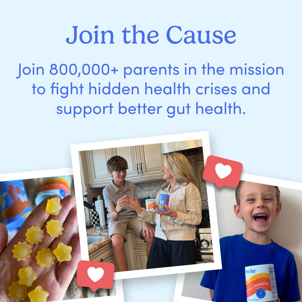FIRST DAY 30-day supply visual communicates ongoing support