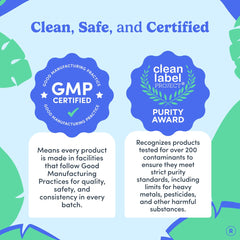 First Day organic ingredients label for transparency and purity