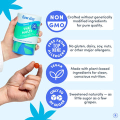 First Day Teens nutrients may support immune health and growth.