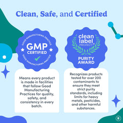 First Day vegan non-GMO gluten-free badge on packaging.