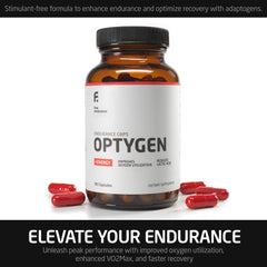 FIRST ENDURANCE Optygen athlete in training demonstrating endurance-focused use.