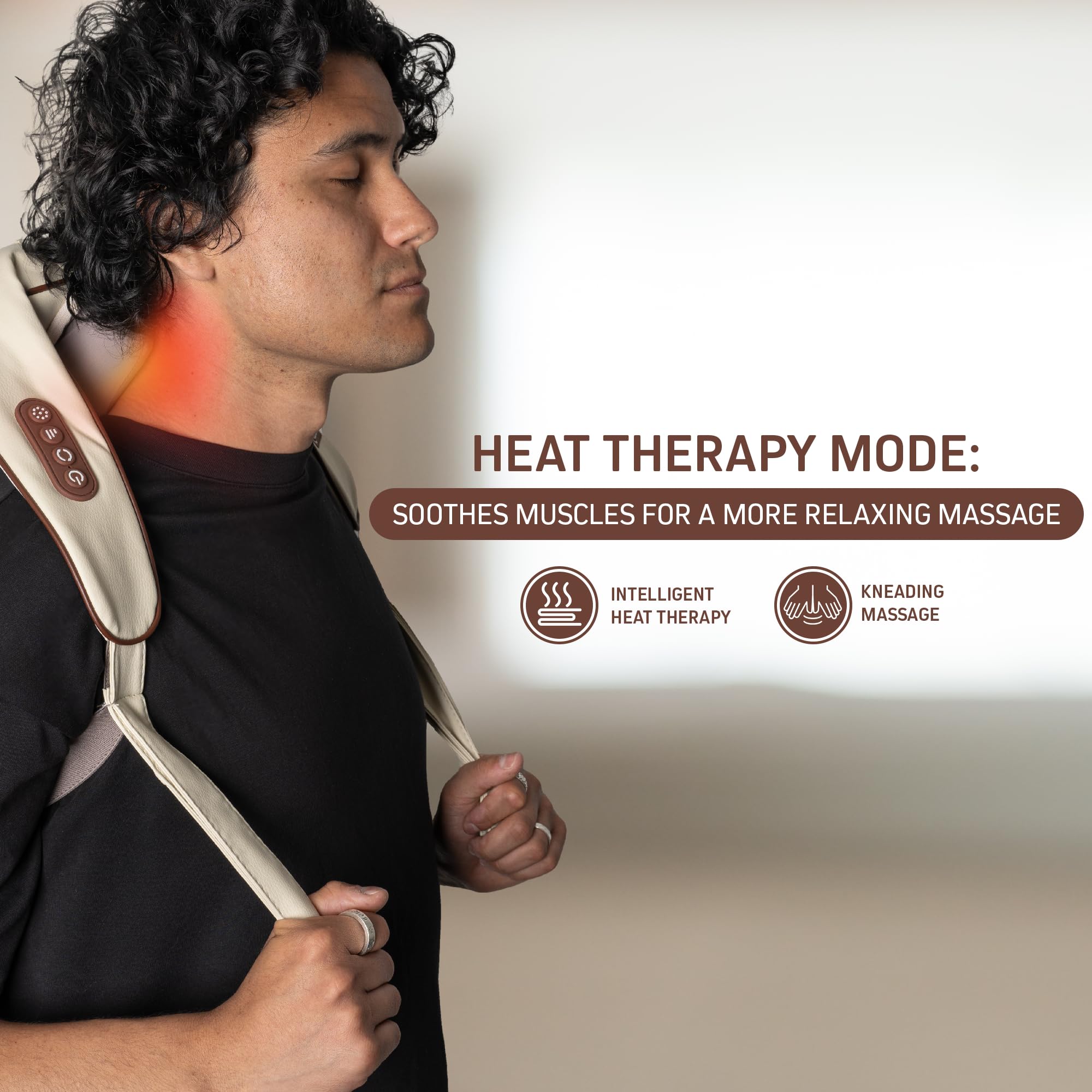 FIRSTHEALTH compact portable massage device ideal for travel and home use
