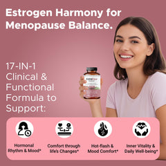 FIRSTORGANIC Daily Menopause packaging and label with clear ingredient information