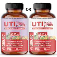 FIRSTORGANIC Pack 2x60 Capsules for convenient daily routine.