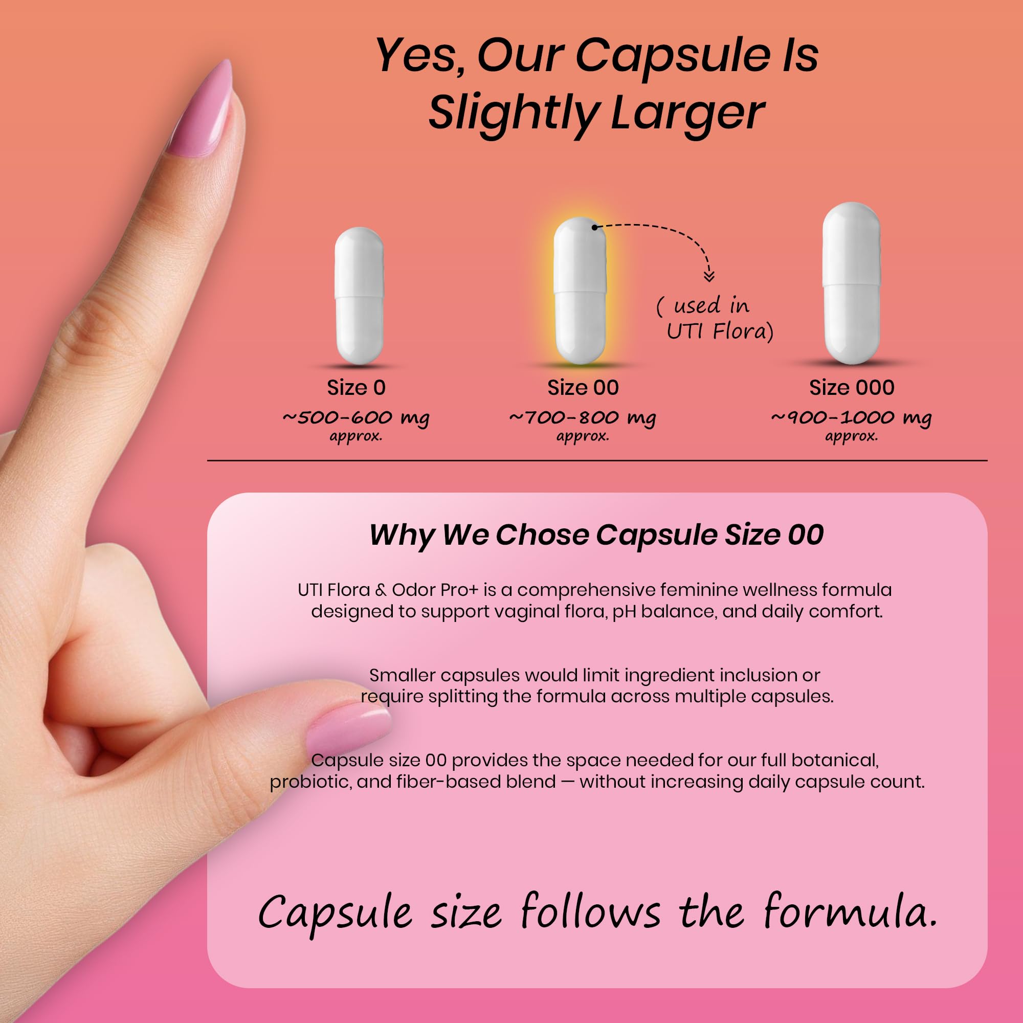 FirstOrganic vegan, non-GMO, gluten-free capsules on display