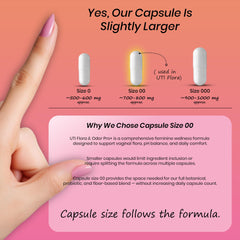 FirstOrganic vegan, non-GMO, gluten-free capsules on display