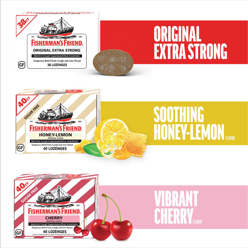 Fisherman's Friend on-the-go pack ready for daily routines