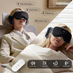 Fismool detachable eye mask with Velcro for easy maintenance