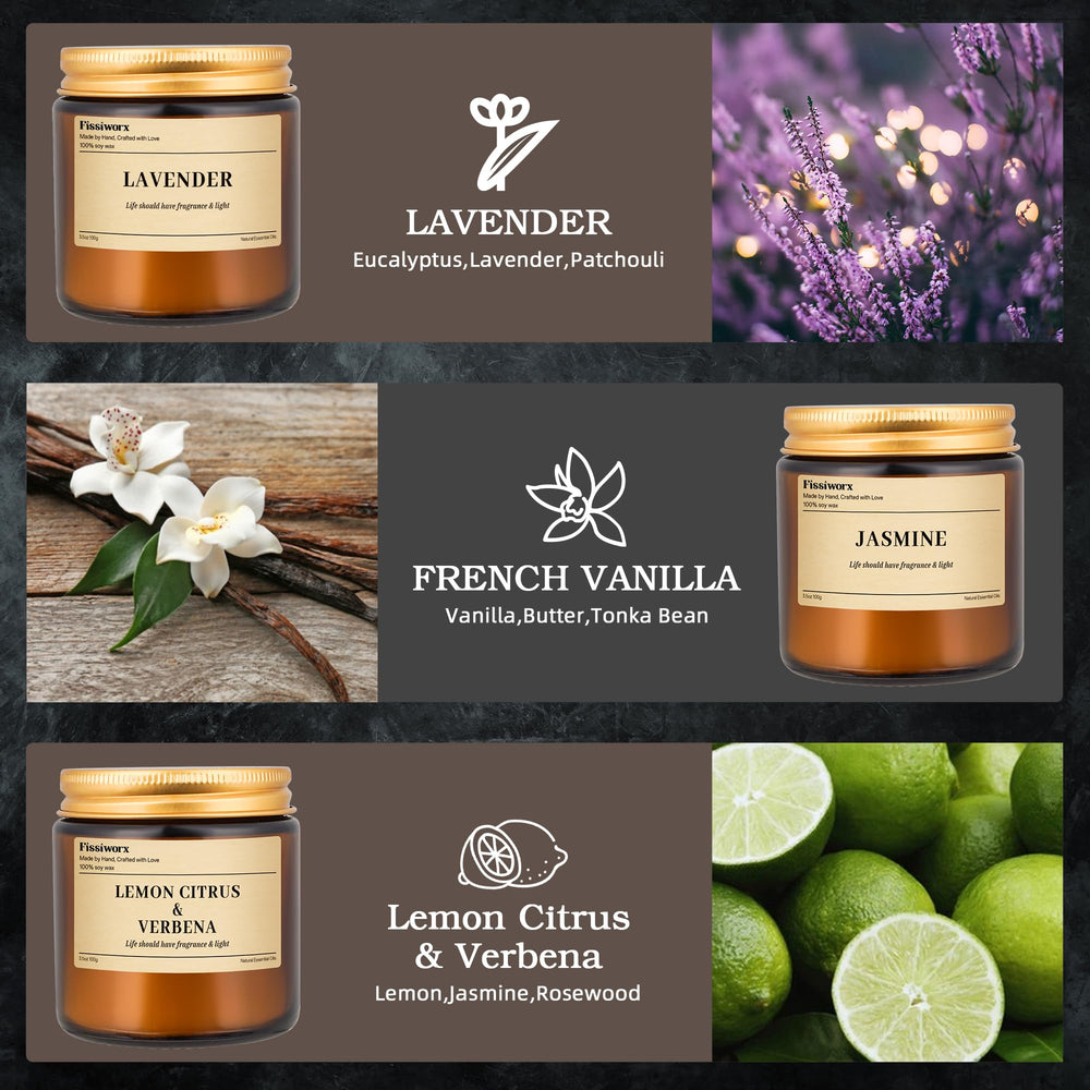 Fissiworx lavender close-up highlights a natural, long-lasting scent for cozy evenings.