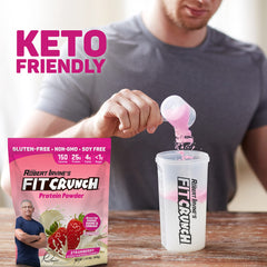 Fit Crunch protein baking view showing bake-ability and added protein.