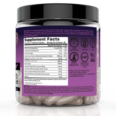 FIT FARM USA Clean+Lean Night Keto bottle pour illustrating convenient dosing
