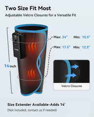 FIT KING easy-on Velcro closures for quick, secure fit.