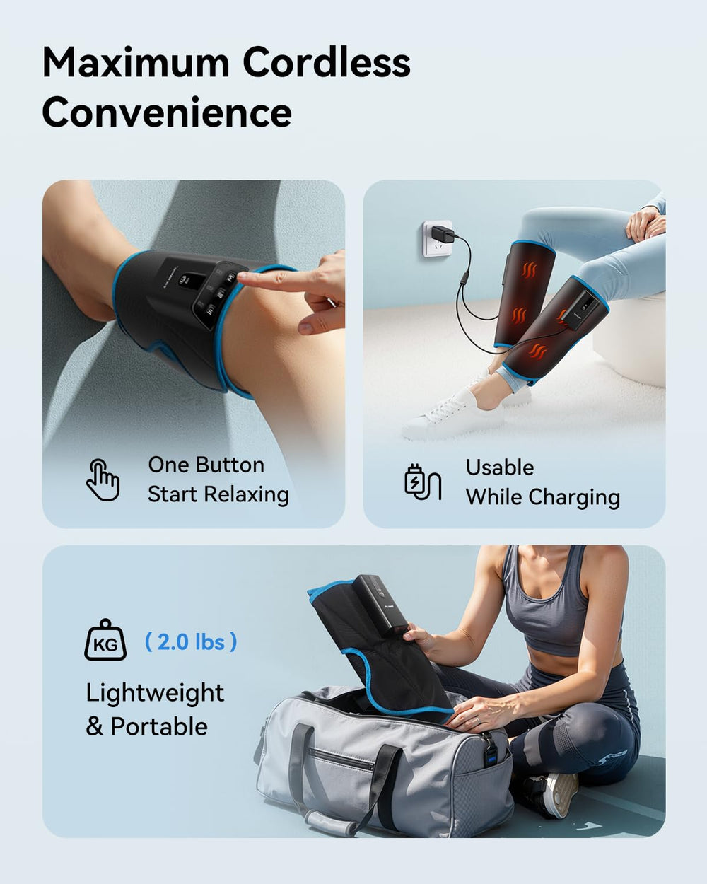 FIT KING USB-C charging keeps power ready on the go.