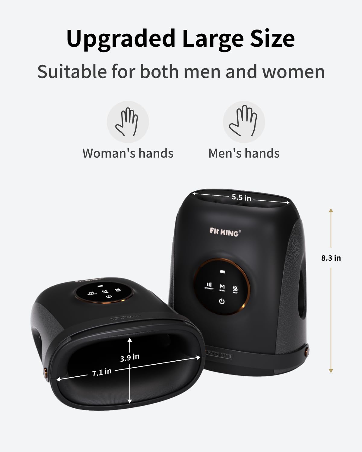 FIT KING massager at home for relaxing hands after chores