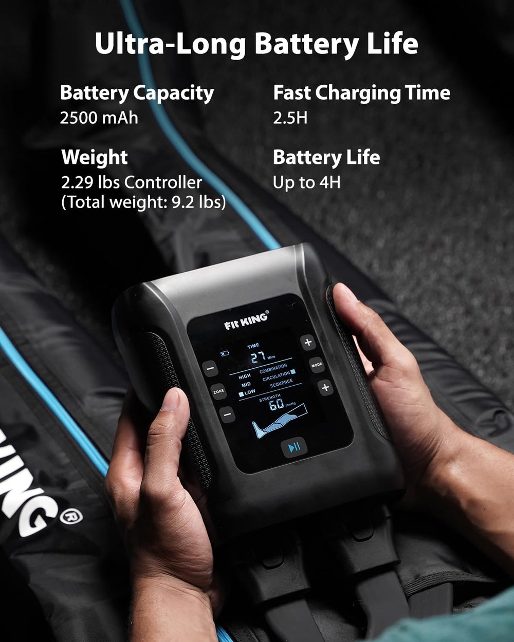 Carry bag for FIT KING FT-091A for portable recovery on the go