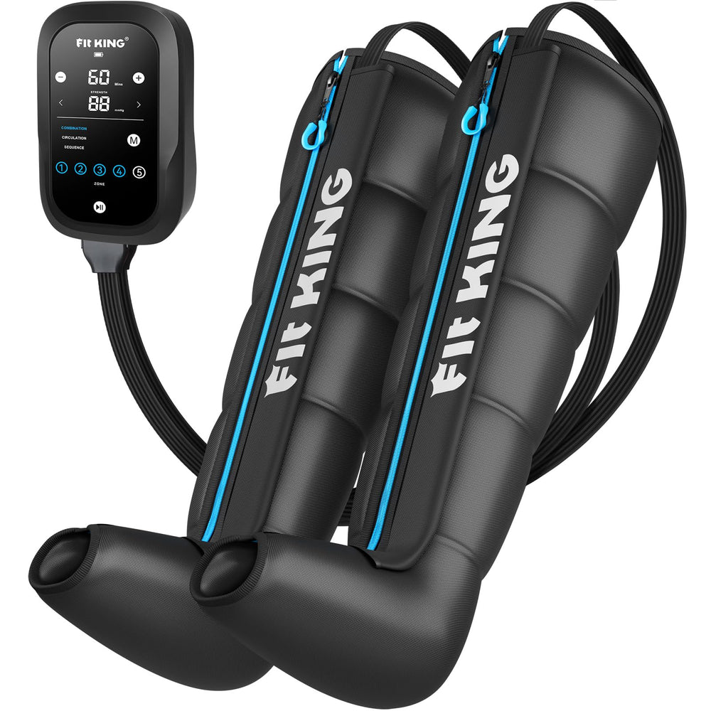 FIT KING FT-115A cordless leg massager boot for portable recovery sessions