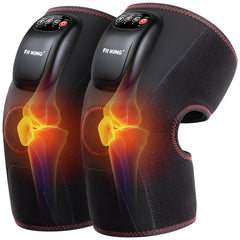 FIT KING knee massager front view shows compact home-use design for relief.