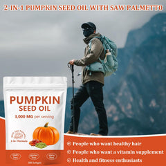 Product display of FITactic Ovela pumpkin seed oil packaging ready for daily care.