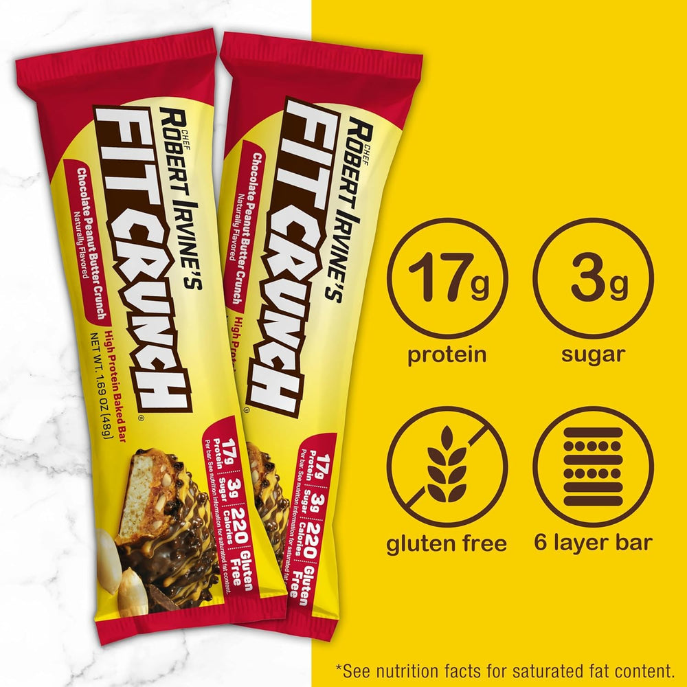 Fit Crunch bar for on-the-go snacking during busy days.