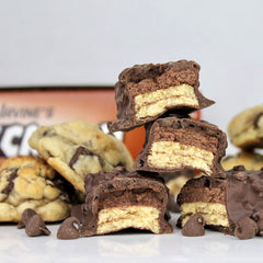 FitCrunch bar pictured in hand for a ready-to-snack option.