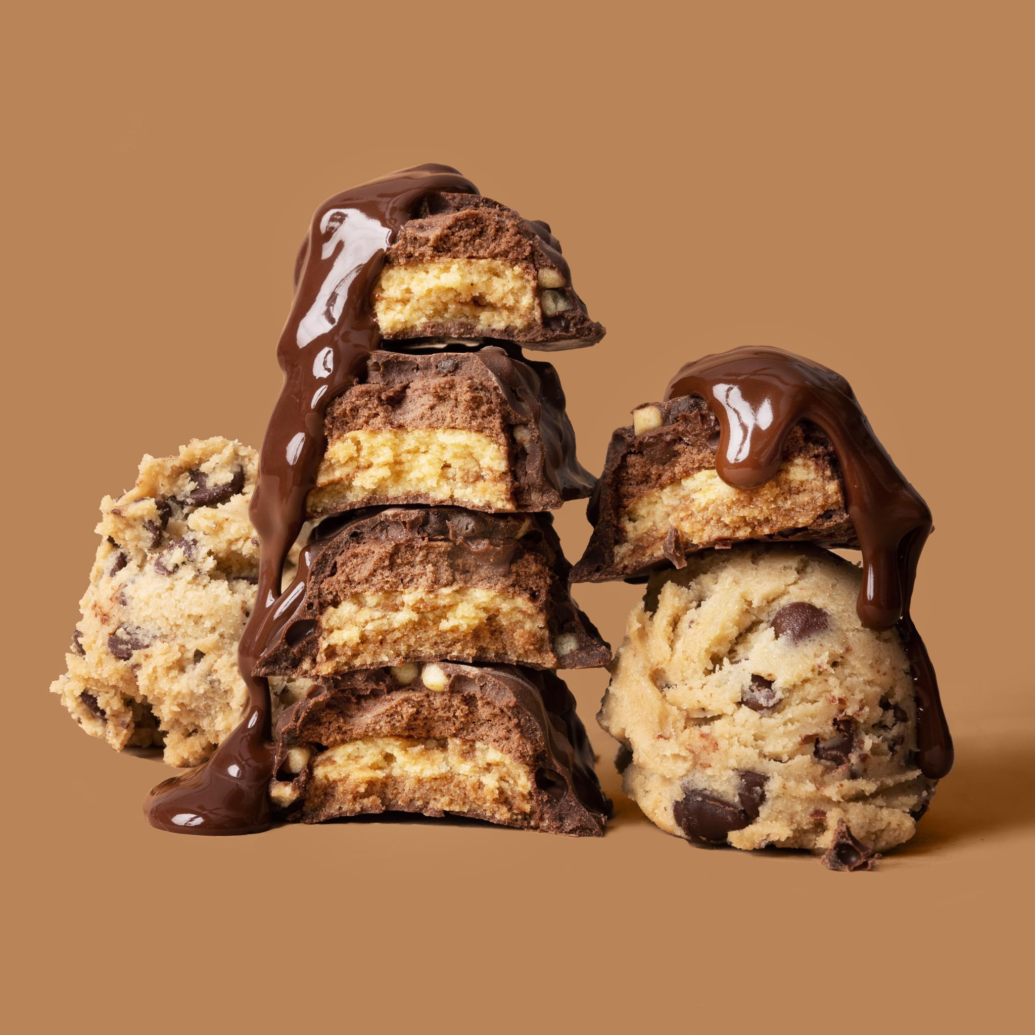 FitCrunch nutrition panel highlights 30g protein and 6g sugar per bar.