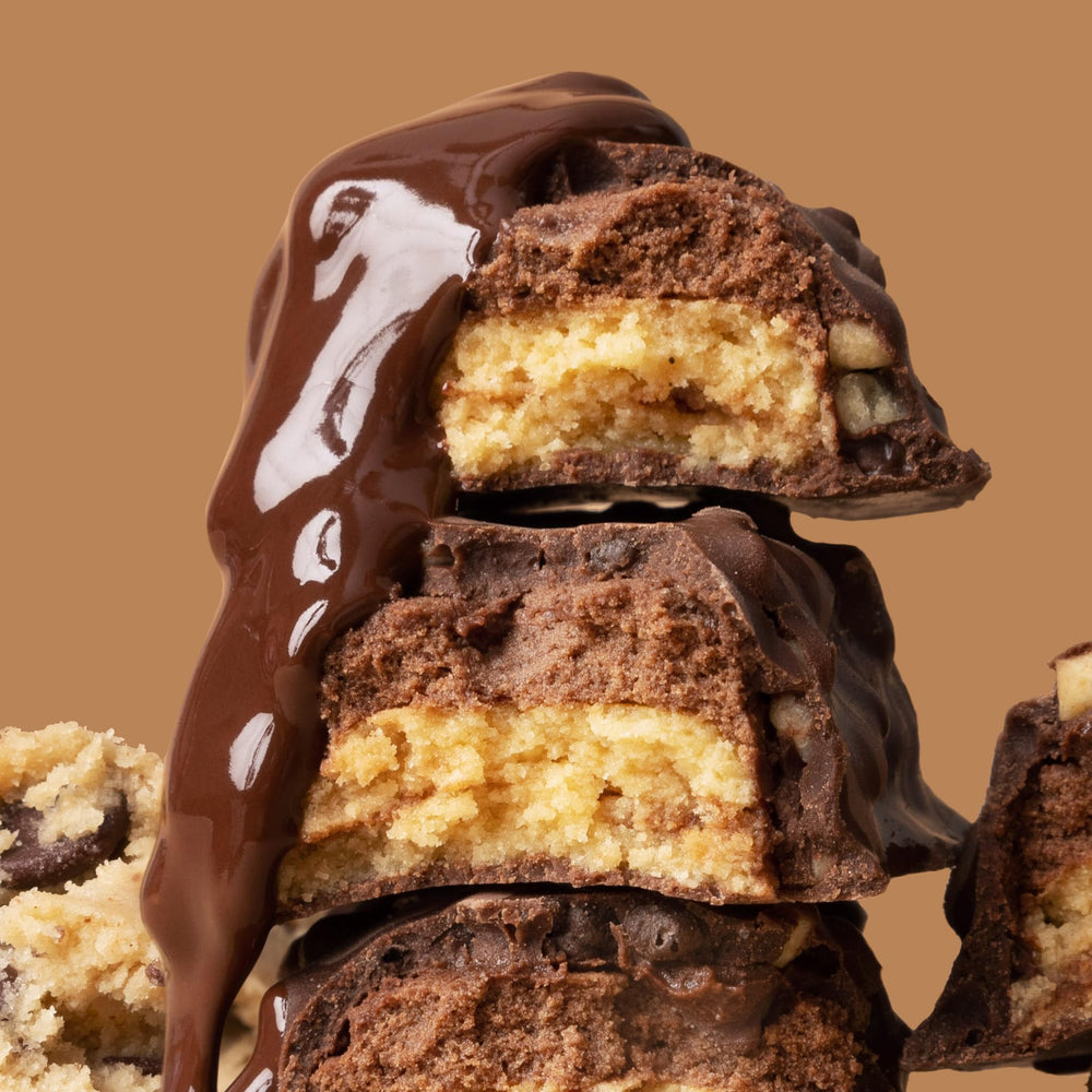 FitCrunch packaging front emphasizes brand and grab-and-go convenience.